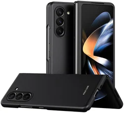 Samsung Galaxy Z Fold 5 Hoesje Hard Back Cover Zwart afbeelding