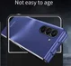 Samsung Galaxy Z Fold 5 Hoesje Hard Back Cover Zwart afbeelding 4