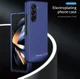 Samsung Galaxy Z Fold 5 Hoesje Hard Back Cover Blauw afbeelding 3