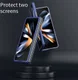 Samsung Galaxy Z Fold 5 Hoesje Hard Back Cover Blauw afbeelding 6
