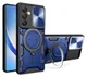 Samsung Galaxy A54 Hoesje Camera Slider en Kickstand Ring Blauw afbeelding 1