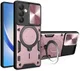 Samsung Galaxy A54 Hoesje Camera Slider en Kickstand Ring Roze