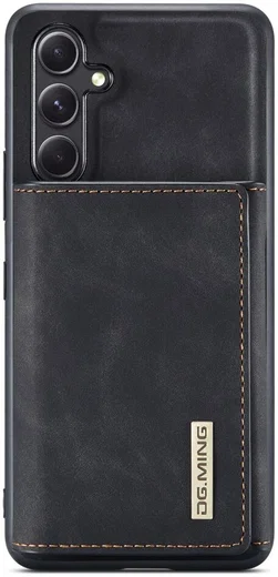 DG Ming Samsung Galaxy A54 Hoesje met Magnetische Kaarthouder Zwart afbeelding 4