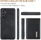DG Ming Samsung Galaxy A54 Hoesje met Magnetische Kaarthouder Zwart afbeelding 7