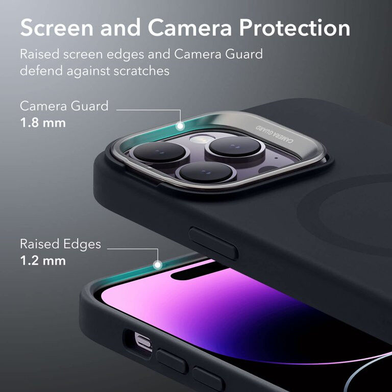 ESR Cloud Kickstand Apple iPhone 14 Pro Max Hoesje MagSafe Zwart afbeelding 4