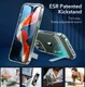 ESR Air Shield Boost iPhone 13 Pro Max Hoesje Kickstand Transparant afbeelding 2