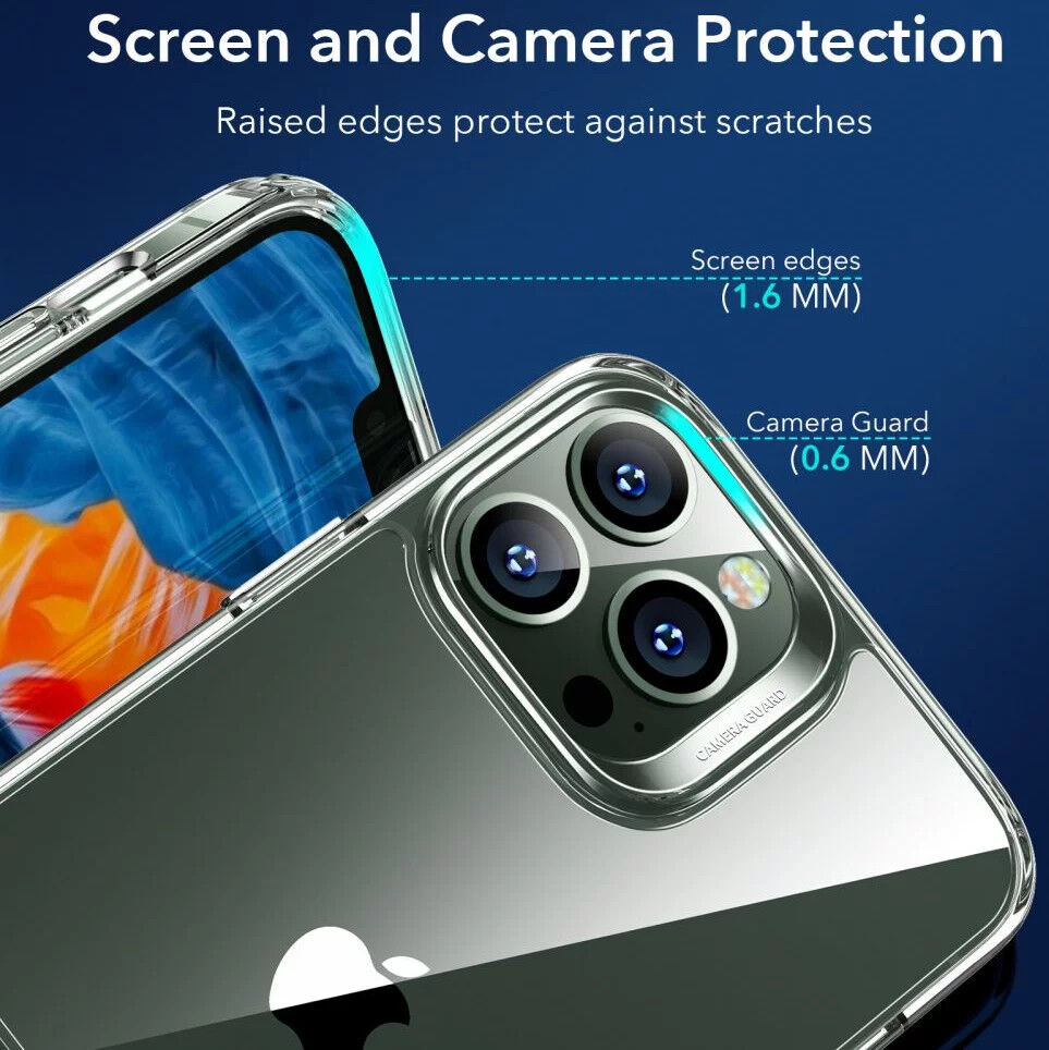 ESR Air Shield Boost iPhone 13 Pro Max Hoesje Kickstand Transparant afbeelding 6