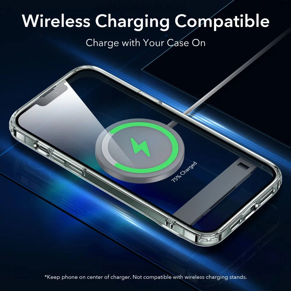 ESR Air Shield Boost iPhone 13 Pro Max Hoesje Kickstand Transparant afbeelding 7