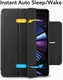 ESR Rebound Magnetic iPad Pro 11 Hoes Tri-Fold Book Case Zwart afbeelding 2