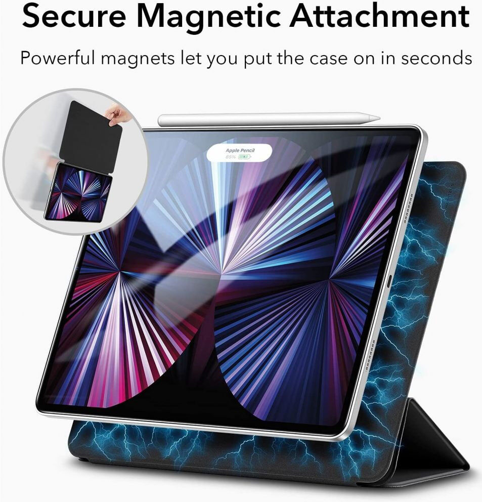 ESR Rebound Magnetic iPad Pro 11 Hoes Tri-Fold Book Case Zwart afbeelding 5
