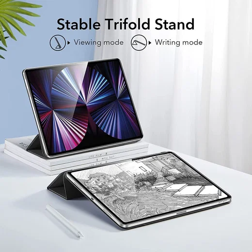 ESR Rebound Magnetic iPad Pro 11 Hoes Tri-Fold Book Case Zwart afbeelding 6