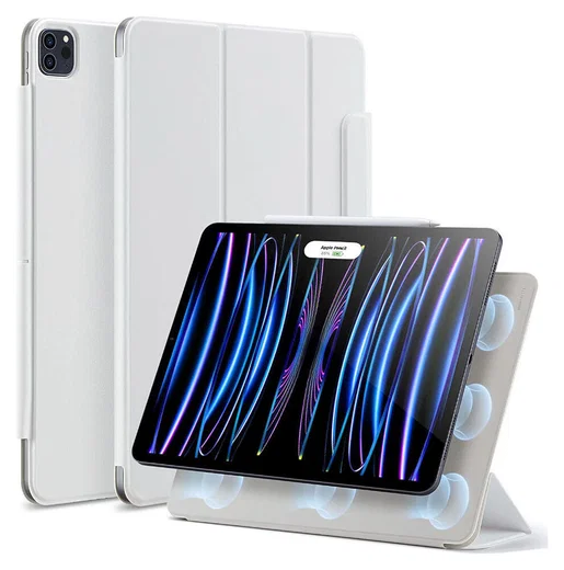 ESR Rebound Magnetic iPad Pro 11 Hoes Tri-Fold Book Case Wit afbeelding 1