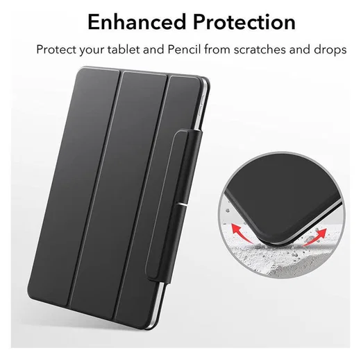 ESR Rebound Magnetic iPad Pro 11 Hoes Tri-Fold Book Case Wit afbeelding 8
