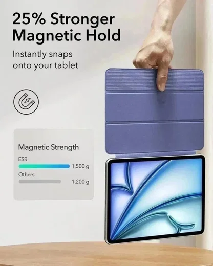 ESR Rebound Magnetic iPad Air 11 2024/2025/2026 /Air 10.9 (2022/2020) Hoes Blauw afbeelding 3