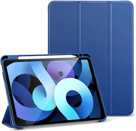 ESR Rebound Pencil Book Case Apple iPad Air 10.9 Hoes Blauw afbeelding 1