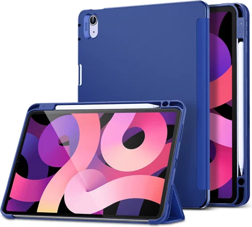 ESR Rebound Pencil Book Case Apple iPad Air 10.9 Hoes Blauw afbeelding 6