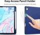 ESR Rebound Pencil Book Case Apple iPad Air 10.9 Hoes Blauw afbeelding 7