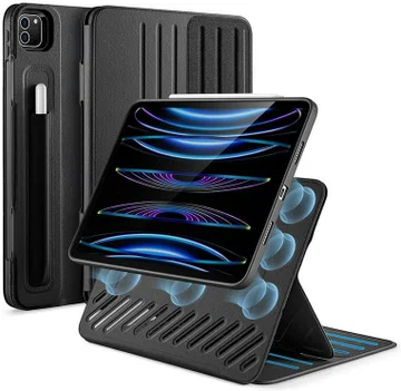 ESR Sentry Stand Case Apple iPad Pro 11 2021/2022 Hoes Book Case Zwart