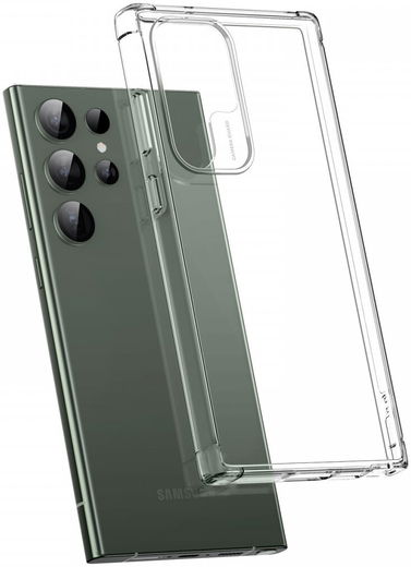 ESR Krystec Samsung Galaxy S23 Ultra Hoesje Back Cover Transparant afbeelding 11