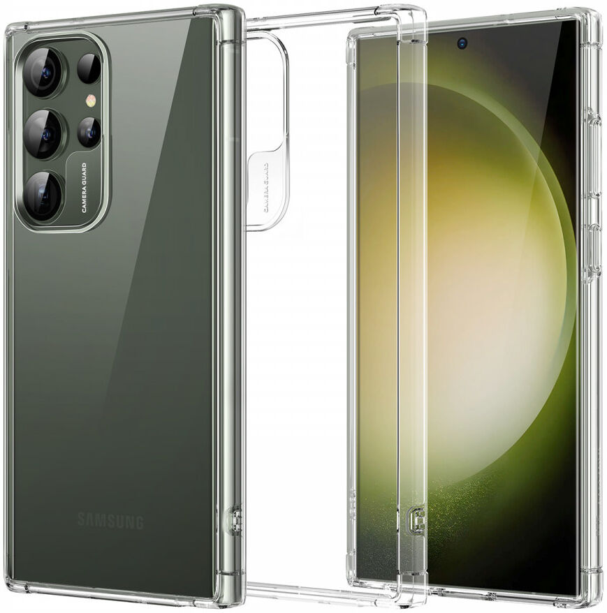 ESR Krystec Samsung Galaxy S23 Ultra Hoesje Back Cover Transparant afbeelding 12