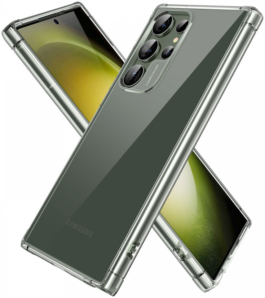 ESR Krystec Samsung Galaxy S23 Ultra Hoesje Back Cover Transparant afbeelding 2