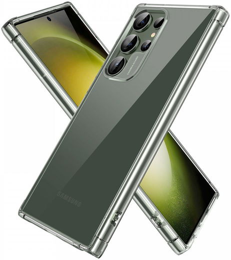 ESR Krystec Samsung Galaxy S23 Ultra Hoesje Back Cover Transparant afbeelding 2