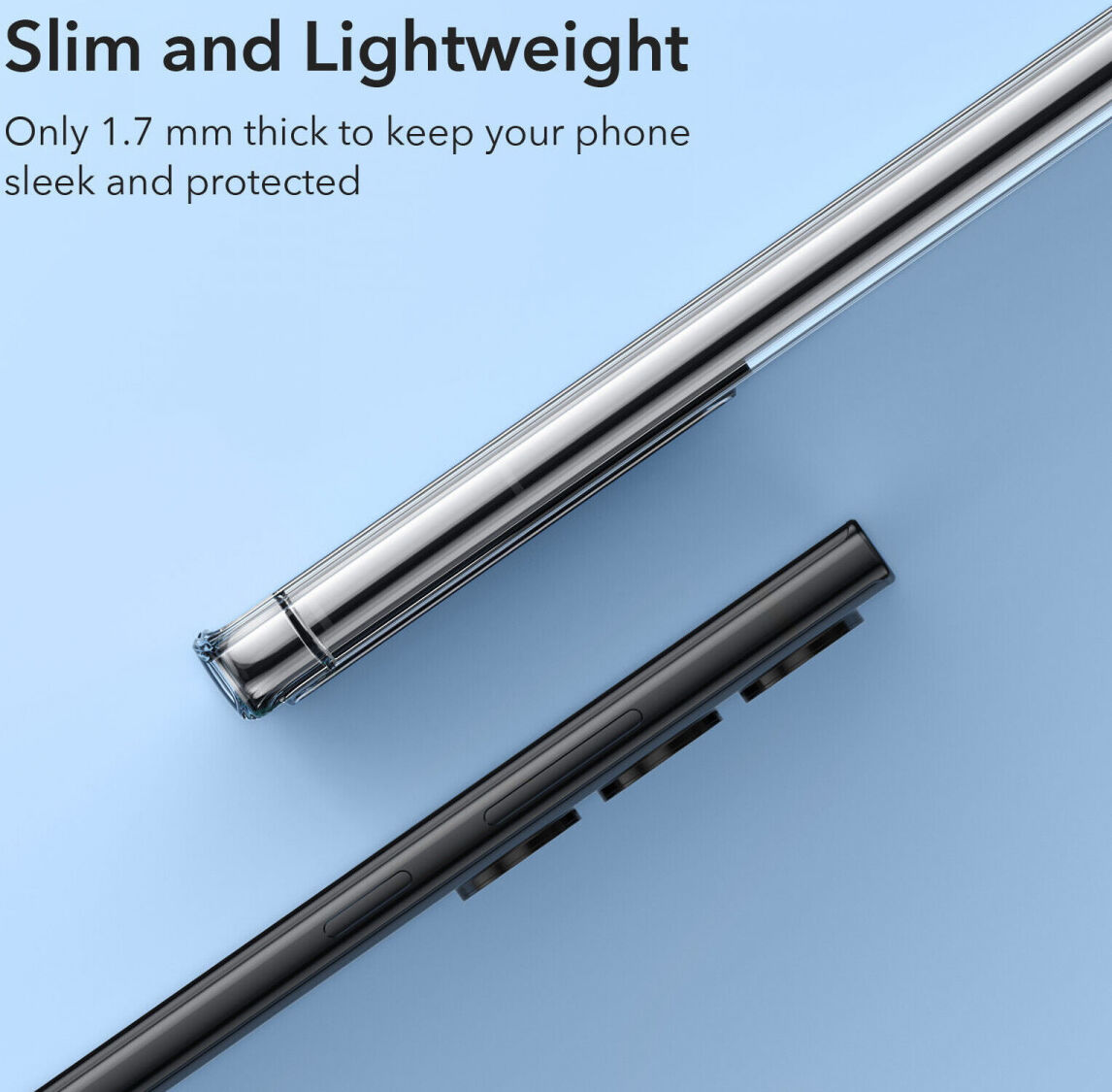 ESR Krystec Samsung Galaxy S23 Ultra Hoesje Back Cover Transparant afbeelding 8