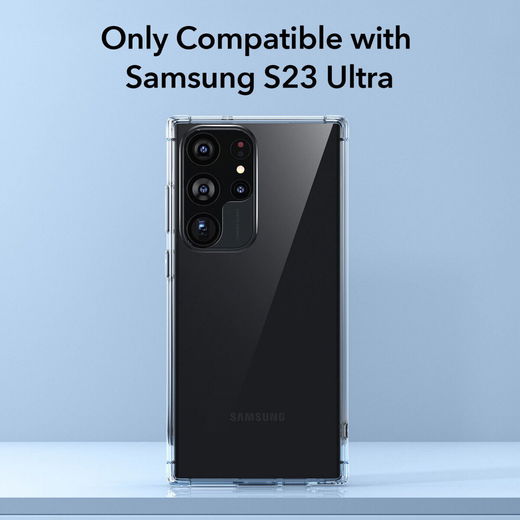 ESR Krystec Samsung Galaxy S23 Ultra Hoesje Back Cover Transparant afbeelding 10