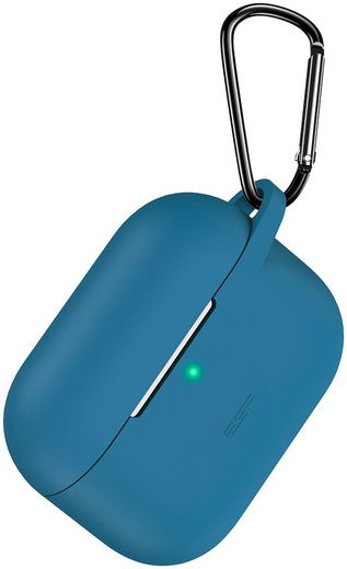 ESR Bounce Apple AirPods Pro 1/2 Hoesje Siliconen Blauw afbeelding 11