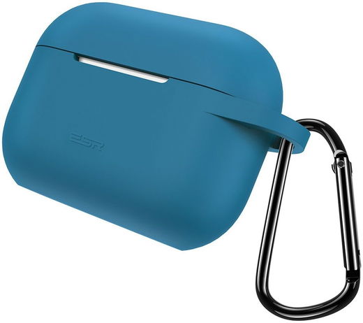 ESR Bounce Apple AirPods Pro 1/2 Hoesje Siliconen Blauw afbeelding 12