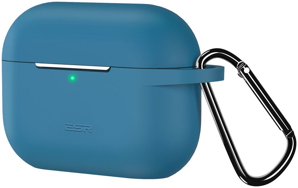 ESR Bounce Apple AirPods Pro 1/2 Hoesje Siliconen Blauw afbeelding 2