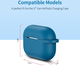 ESR Bounce Apple AirPods Pro 1/2 Hoesje Siliconen Blauw afbeelding 9