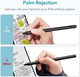 ESR Digital+ Stylus Pen met Palm Rejection voor iPad Zwart afbeelding 5