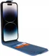 Rosso Element Apple iPhone 14 Pro Hoesje Verticale Flip Case Blauw afbeelding 2