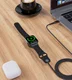 Choetech Magnetische Apple Watch USB-C Kabel 1M Made For Watch Zwart afbeelding 6
