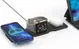 Choetech 3-in-1 Opvouwbare Draadloze Lader iPhone/AirPods/Watch Zwart afbeelding 4
