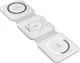 Choetech 3-in-1 Opvouwbare Draadloze Lader iPhone/AirPods/Watch Wit afbeelding 1
