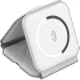 Choetech 3-in-1 Opvouwbare Draadloze Lader iPhone/AirPods/Watch Wit afbeelding 2