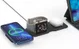 Choetech 3-in-1 Opvouwbare Draadloze Lader iPhone/AirPods/Watch Wit afbeelding 4