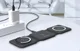 Choetech 3-in-1 Opvouwbare Draadloze Lader iPhone/AirPods/Watch Wit afbeelding 5