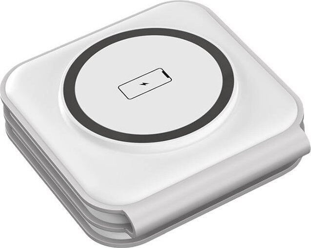 Choetech 3-in-1 Opvouwbare Draadloze Lader iPhone/AirPods/Watch Wit afbeelding 8