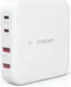 Choetech 100W USB / USB-C Snellader GaN Power Adapter Wit afbeelding 1