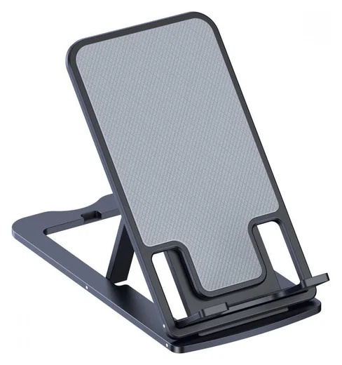 Choetech Opvouwbare Verstelbare Bureau Houder Telefoon/Tablet Grijs afbeelding 1