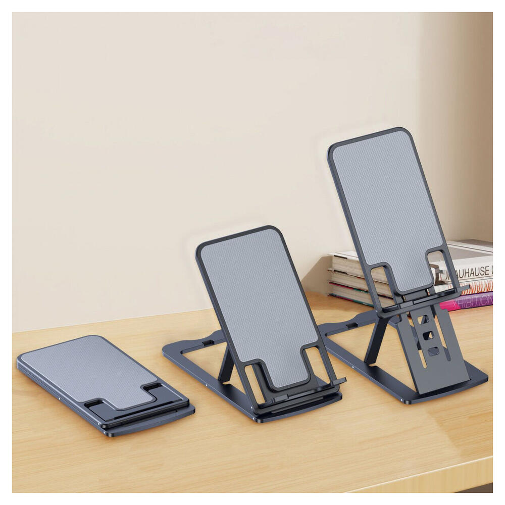 Choetech Opvouwbare Verstelbare Bureau Houder Telefoon/Tablet Grijs afbeelding 5