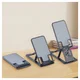 Choetech Opvouwbare Verstelbare Bureau Houder Telefoon/Tablet Grijs afbeelding 5