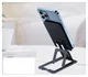 Choetech Opvouwbare Verstelbare Bureau Houder Telefoon/Tablet Grijs afbeelding 7