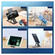 Choetech Opvouwbare Verstelbare Bureau Houder Telefoon/Tablet Grijs afbeelding 8