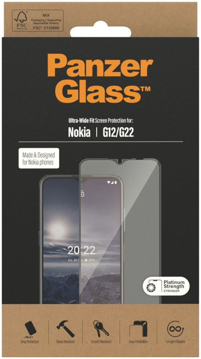 PanzerGlass Ultra-Wide Nokia G22 Screen Protector afbeelding 4