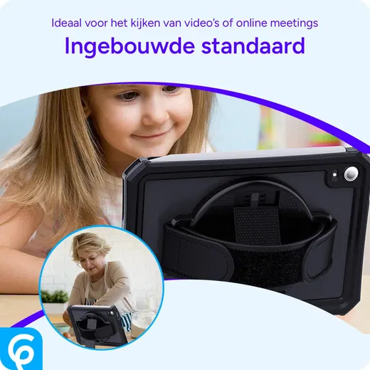 360° Draaibare Handriem Tablet Houder Geschikt voor oa iPad/Samsung afbeelding 4