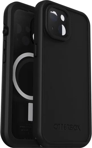 OtterBox Fre MagSafe Apple iPhone 15 Hoesje Waterdicht Zwart afbeelding 5